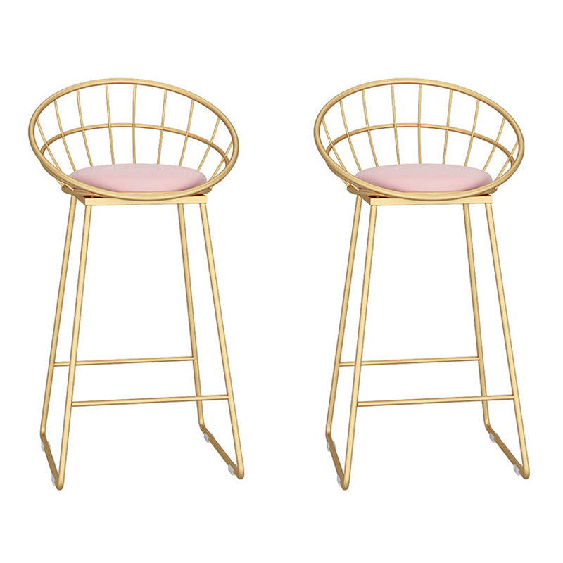 Free Form Pub-Set, 1/2/3-teiliges Bartisch- und Hocker-Set aus Metall und Samt