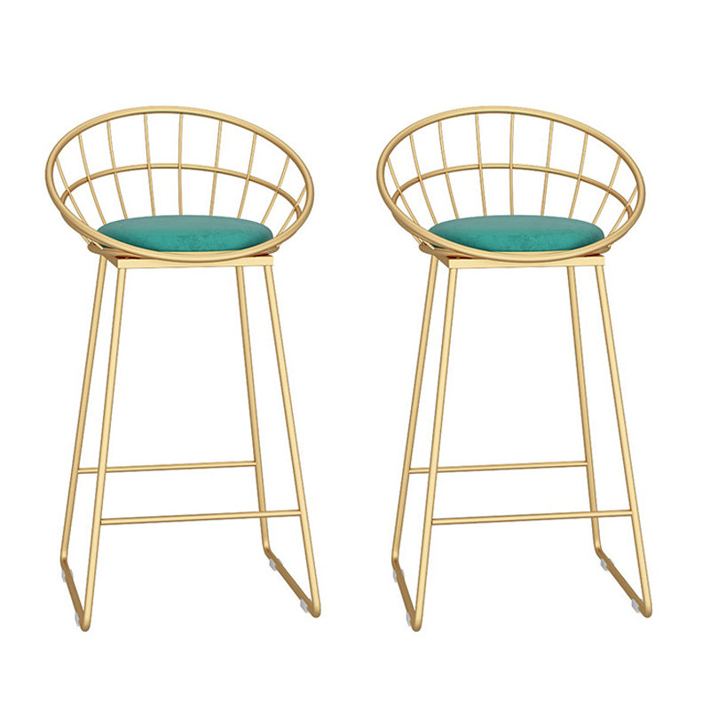Free Form Pub-Set, 1/2/3-teiliges Bartisch- und Hocker-Set aus Metall und Samt