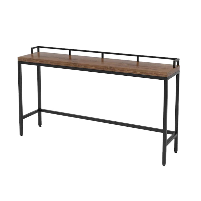 1/2/4 Pieces Pub Dining Set Industrial Rectangular Bar Table Set Clearhalo 'Bar Furniture' 'furn' 'furn_home_bar_bar_sets' 'Furniture' 'Home Bars & Bar Sets' 'home_bar_bar_sets' 'Kitchen & Dining Furniture' 6388996