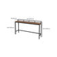 1/2/4 Pieces Pub Dining Set Industrial Rectangular Bar Table Set Clearhalo 'Bar Furniture' 'furn' 'furn_home_bar_bar_sets' 'Furniture' 'Home Bars & Bar Sets' 'home_bar_bar_sets' 'Kitchen & Dining Furniture' 6389007