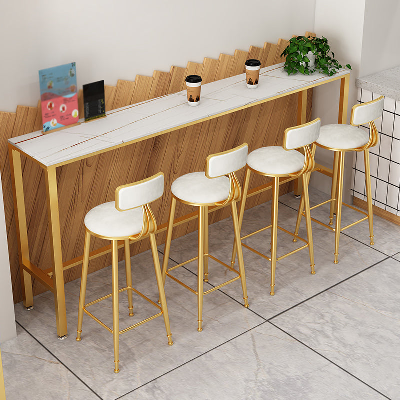 1/5/9 Piezas Taburete de barra y mesa Rectangular Pub Juego de mesa