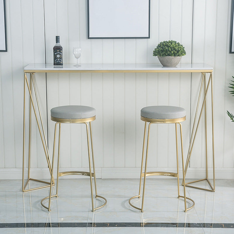 Conjunto de comedor de pub contemporáneo 1/2/3 Piezas taburete de bar y mesa