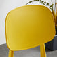 Contemporary Kitchen Dining Side Chair Open Back Plastic Chair