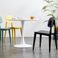 Contemporary Kitchen Dining Side Chair Open Back Plastic Chair