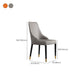 Glam Style Parsons Side Chair Leather Dining Chair for Dining Room Clearhalo 'Dining Chairs' 'Dining Tables & Seating' 'dining_chair' 'furn' 'furn_dining_chair' 'Furniture' 'Kitchen & Dining Furniture' 6389696