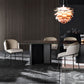 Glam Style Parsons Side Chair Indoor Dining Chair for Home Use