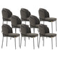 Glam Style Parsons Side Chair Indoor Dining Chair for Home Use