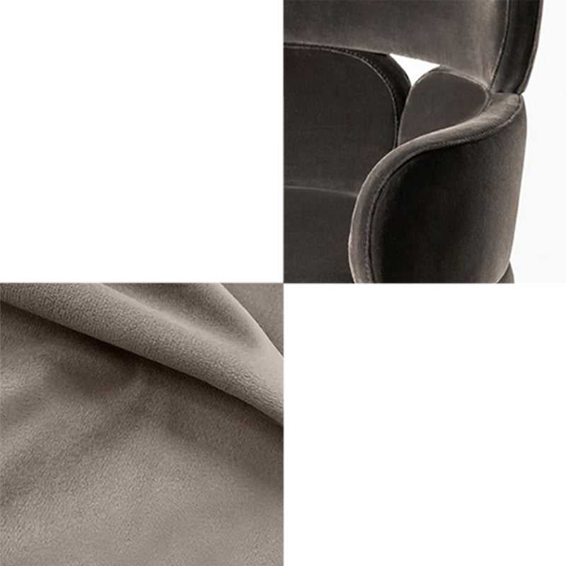 Chaise de salle à manger à bras rembourré à la maison Chaise de salle à manger bas pour intérieur