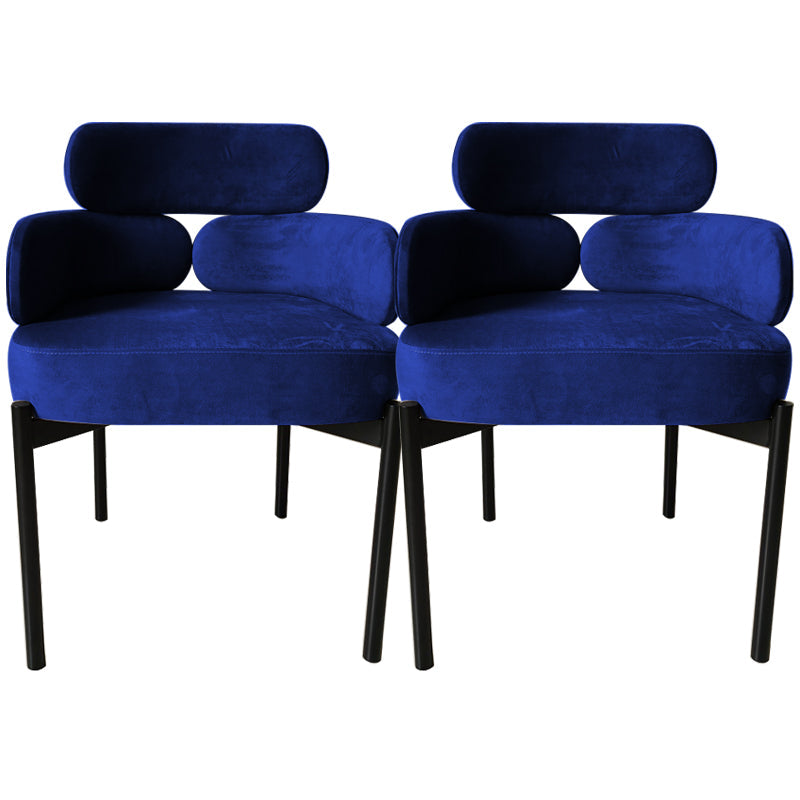 Chaise de salle à manger à bras rembourré à la maison Chaise de salle à manger bas pour intérieur