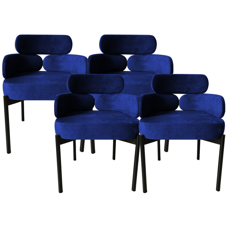 Chaise de salle à manger à bras rembourré à la maison Chaise de salle à manger bas pour intérieur