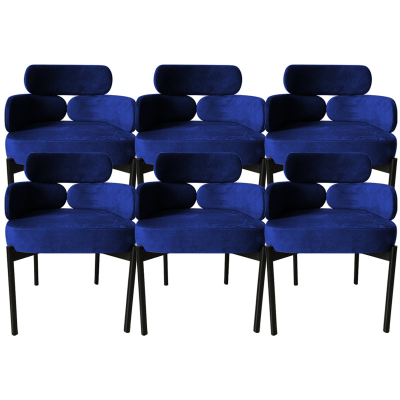 Chaise de salle à manger à bras rembourré à la maison Chaise de salle à manger bas pour intérieur