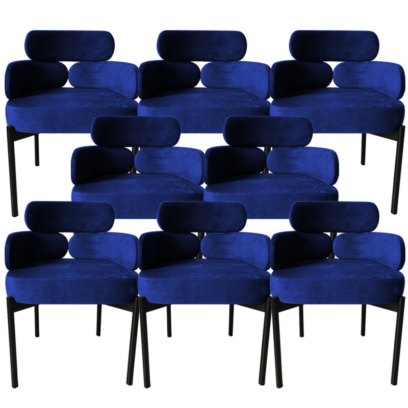 Chaise de salle à manger à bras rembourré à la maison Chaise de salle à manger bas pour intérieur