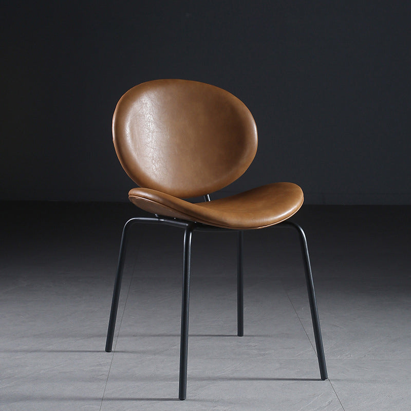 Contemporary Style Side Chair Leather Dining Chair for Dining Room Clearhalo 'Dining Chairs' 'Dining Tables & Seating' 'dining_chair' 'furn' 'furn_dining_chair' 'Furniture' 'Kitchen & Dining Furniture' 6390096