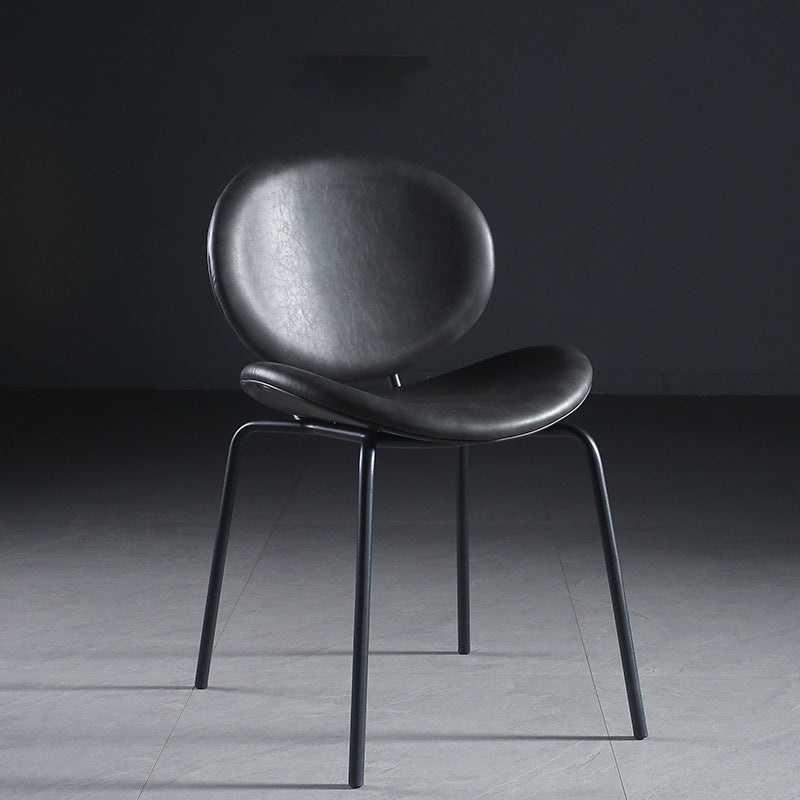 Contemporary Style Side Chair Leather Dining Chair for Dining Room Clearhalo 'Dining Chairs' 'Dining Tables & Seating' 'dining_chair' 'furn' 'furn_dining_chair' 'Furniture' 'Kitchen & Dining Furniture' 6390103