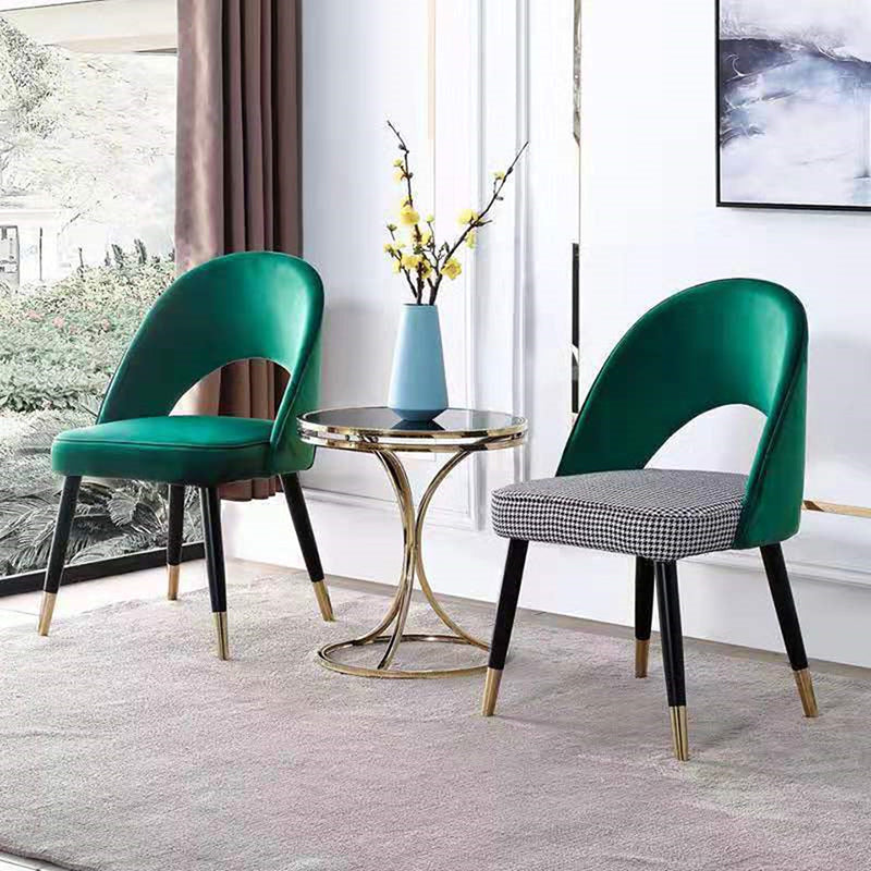 Contemporary Kitchen Dining Side Chair Upholstered Seating Chair
