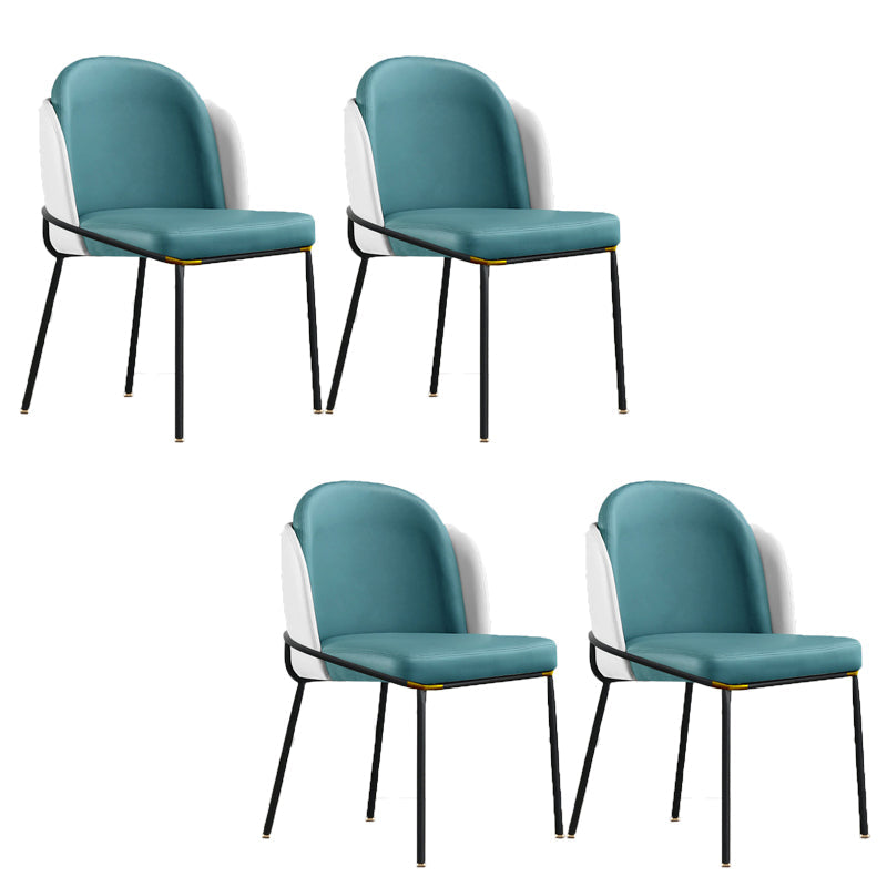 Moderne stijl Parsons zijstoel gestoffeerde binnen eetkamerstoel