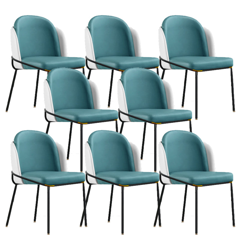 Moderne stijl Parsons zijstoel gestoffeerde binnen eetkamerstoel