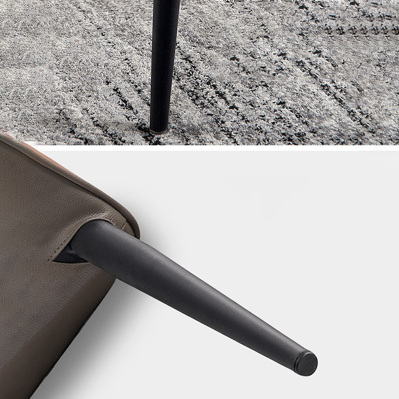 Silla lateral del ala del ala sin cena contemporánea