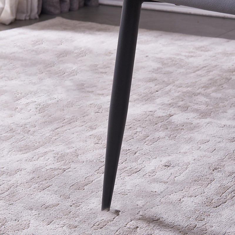 ウィングバックアームレスチェアコンテンポラリーキッチンダイニングサイドチェア