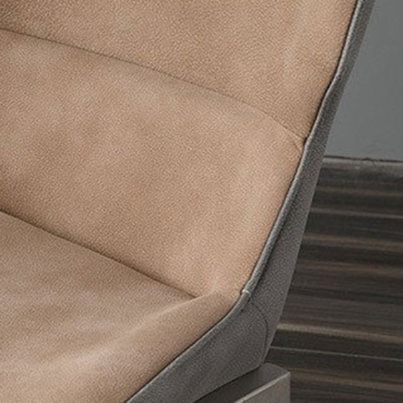 Glam Style Wingback stoelarm zijstoelen met metalen benen voor thuis