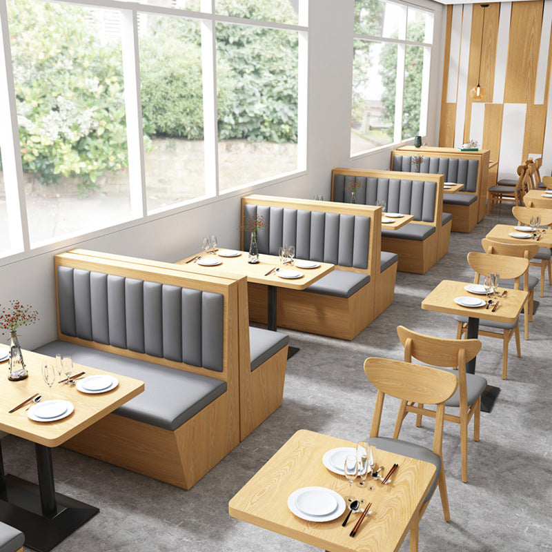 Houten open rug eetstoelen eigentijdse gestoffeerde eetstoelen