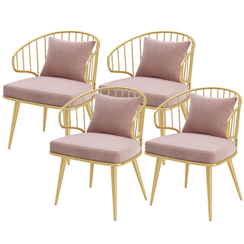 Glamour chaises de salle à manger rembourrées