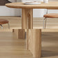 Modern Style Wooden Table Free Form Table with 3 Legs for Home Clearhalo 'Dining Tables & Seating' 'Dining Tables' 'dining_table' 'furn' 'furn_dining_table' 'Furniture' 'Kitchen & Dining Furniture' 6391318