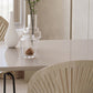 Modern White Dining Table Stone Dining Table for Kitchen Use Clearhalo 'Dining Tables & Seating' 'Dining Tables' 'dining_table' 'furn' 'furn_dining_table' 'Furniture' 'Kitchen & Dining Furniture' 6391342