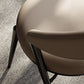 Contemporary Dining Chairs Faux Leather Upholstered Armless Side Chair