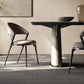 Contemporary Dining Chairs Faux Leather Upholstered Armless Side Chair