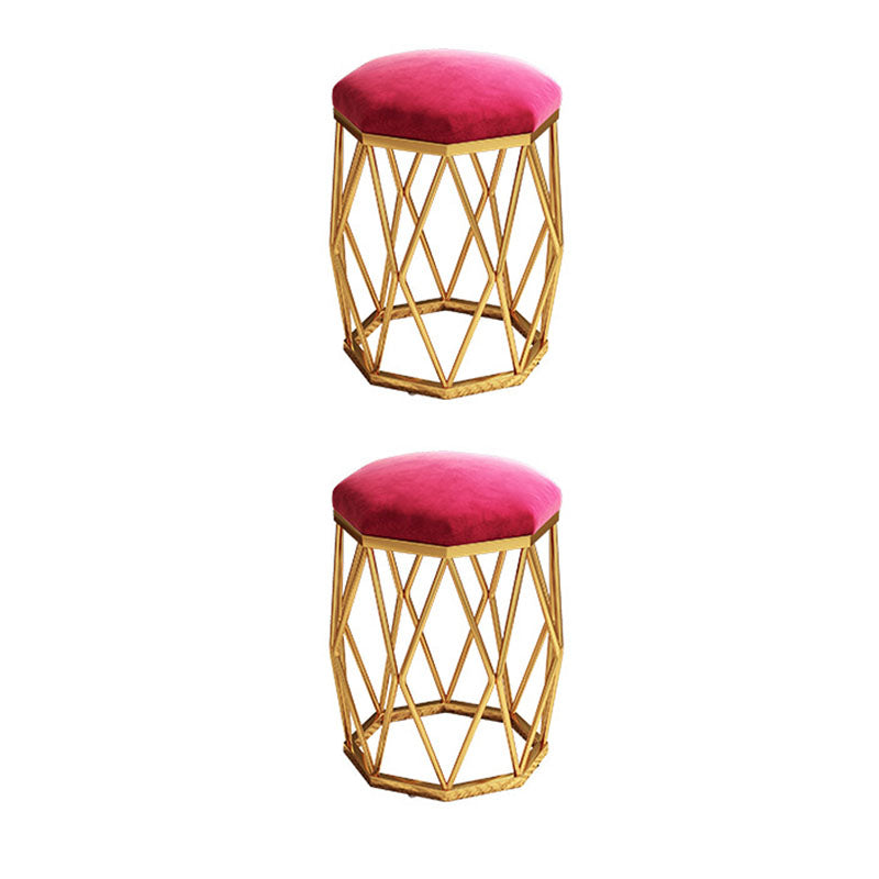 Geen Specialty Standard Modern Tear Resistant Standard for Living Room Red 2 Piece Set Clearhalo 'furn' 'furn_ottomans_poufs' 'Furniture' 'Living Room Furniture' 'Ottomans & Poufs' 'ottomans_poufs' 6393994