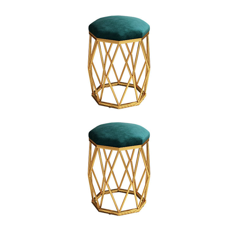 Geen Specialty Standard Modern Tear Resistant Standard for Living Room Green 2 Piece Set Clearhalo 'furn' 'furn_ottomans_poufs' 'Furniture' 'Living Room Furniture' 'Ottomans & Poufs' 'ottomans_poufs' 6393999