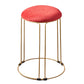 Metal Frame Pouf Plain Round Contemporary Velvet Fade Resistant Ottoman Clearhalo 'furn' 'furn_ottomans_poufs' 'Furniture' 'Living Room Furniture' 'Ottomans & Poufs' 'ottomans_poufs' 6394056