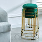 Metal Frame Pouf Plain Round Contemporary Velvet Fade Resistant Ottoman Clearhalo 'furn' 'furn_ottomans_poufs' 'Furniture' 'Living Room Furniture' 'Ottomans & Poufs' 'ottomans_poufs' 6394062
