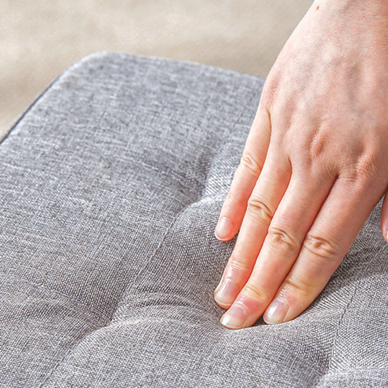 Tufted Pouf Solid Color Fabric Square Scratch Resistant Pouf Ottoman with Storage Clearhalo 'furn' 'furn_ottomans_poufs' 'Furniture' 'Living Room Furniture' 'Ottomans & Poufs' 'ottomans_poufs' 6394124