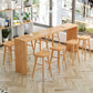 Solid Wood Counter Stool Industrial Backless Bar Stool with Footrest Clearhalo 'Bar Furniture' 'Bar Stools' 'bar_stools' 'furn' 'furn_bar_stools' 'Furniture' 'Kitchen & Dining Furniture' 6394665