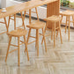 Solid Wood Counter Stool Industrial Backless Bar Stool with Footrest Clearhalo 'Bar Furniture' 'Bar Stools' 'bar_stools' 'furn' 'furn_bar_stools' 'Furniture' 'Kitchen & Dining Furniture' 6394670