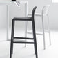 Industrial Plastic Low Back Bar Stool Armless Stackable Bar Stool Clearhalo 'Bar Furniture' 'Bar Stools' 'bar_stools' 'furn' 'furn_bar_stools' 'Furniture' 'Kitchen & Dining Furniture' 6394932