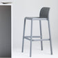 Industrial Plastic Low Back Bar Stool Armless Stackable Bar Stool Clearhalo 'Bar Furniture' 'Bar Stools' 'bar_stools' 'furn' 'furn_bar_stools' 'Furniture' 'Kitchen & Dining Furniture' 6394935