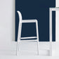 Industrial Plastic Low Back Bar Stool Armless Stackable Bar Stool Clearhalo 'Bar Furniture' 'Bar Stools' 'bar_stools' 'furn' 'furn_bar_stools' 'Furniture' 'Kitchen & Dining Furniture' 6394940