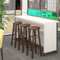 Industrial Wooden Counter Height Stools with Footrest Bar Stool Clearhalo 'Bar Furniture' 'Bar Stools' 'bar_stools' 'furn' 'furn_bar_stools' 'Furniture' 'Kitchen & Dining Furniture' 6395141