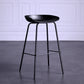 Contemporary Metal Counter Height Stools Low Back Bar Stool with Footrest Clearhalo 'Bar Furniture' 'Bar Stools' 'bar_stools' 'furn' 'furn_bar_stools' 'Furniture' 'Kitchen & Dining Furniture' 6395286