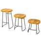 Modern Armless Backless Counter Stool Pine Wood Bar Stool with Pedal for Cafe Clearhalo 'Bar Furniture' 'Bar Stools' 'bar_stools' 'furn' 'furn_bar_stools' 'Furniture' 'Kitchen & Dining Furniture' 6395457