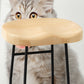 Modern Armless Backless Counter Stool Pine Wood Bar Stool with Pedal for Cafe Clearhalo 'Bar Furniture' 'Bar Stools' 'bar_stools' 'furn' 'furn_bar_stools' 'Furniture' 'Kitchen & Dining Furniture' 6395458