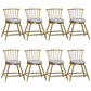 Glam Backrest Armless Counter Stool Iron Bar Stool with Velvet Cushion and Pedal for Cafe Gray 8 Piece Set Short Stool(18"H) Clearhalo 'Bar Furniture' 'Bar Stools' 'bar_stools' 'furn' 'furn_bar_stools' 'Furniture' 'Kitchen & Dining Furniture' 6395518