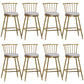 Glam Backrest Armless Counter Stool Iron Bar Stool with Velvet Cushion and Pedal for Cafe Gray 8 Piece Set Counter Stool(26"H) Clearhalo 'Bar Furniture' 'Bar Stools' 'bar_stools' 'furn' 'furn_bar_stools' 'Furniture' 'Kitchen & Dining Furniture' 6395534