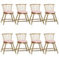 Glam Backrest Armless Counter Stool Iron Bar Stool with Velvet Cushion and Pedal for Cafe Pink 8 Piece Set Short Stool(18"H) Clearhalo 'Bar Furniture' 'Bar Stools' 'bar_stools' 'furn' 'furn_bar_stools' 'Furniture' 'Kitchen & Dining Furniture' 6395549