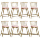 Glam Backrest Armless Counter Stool Iron Bar Stool with Velvet Cushion and Pedal for Cafe Pink 8 Piece Set Short Stool(22"H) Clearhalo 'Bar Furniture' 'Bar Stools' 'bar_stools' 'furn' 'furn_bar_stools' 'Furniture' 'Kitchen & Dining Furniture' 6395554