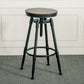 Adjustable Height Bar Stools Industrial Barstool with Metal Legs Clearhalo 'Bar Furniture' 'Bar Stools' 'bar_stools' 'furn' 'furn_bar_stools' 'Furniture' 'Kitchen & Dining Furniture' 6395723