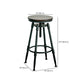 Adjustable Height Bar Stools Industrial Barstool with Metal Legs Clearhalo 'Bar Furniture' 'Bar Stools' 'bar_stools' 'furn' 'furn_bar_stools' 'Furniture' 'Kitchen & Dining Furniture' 6395749